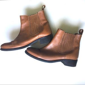ASOS Cognac Chelsea Boots